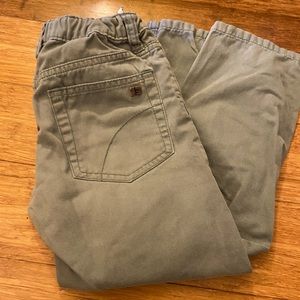 Sage colored Joe jeans for boys, size 5